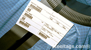 Laser Tag with Adhesive Back Tag with Adhesive Back