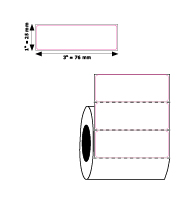 Product#6162 076025 Label Size: 76 mm x 25 mm