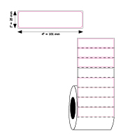 Product#6162 101025 Label Size: 101 mm x 25 mm